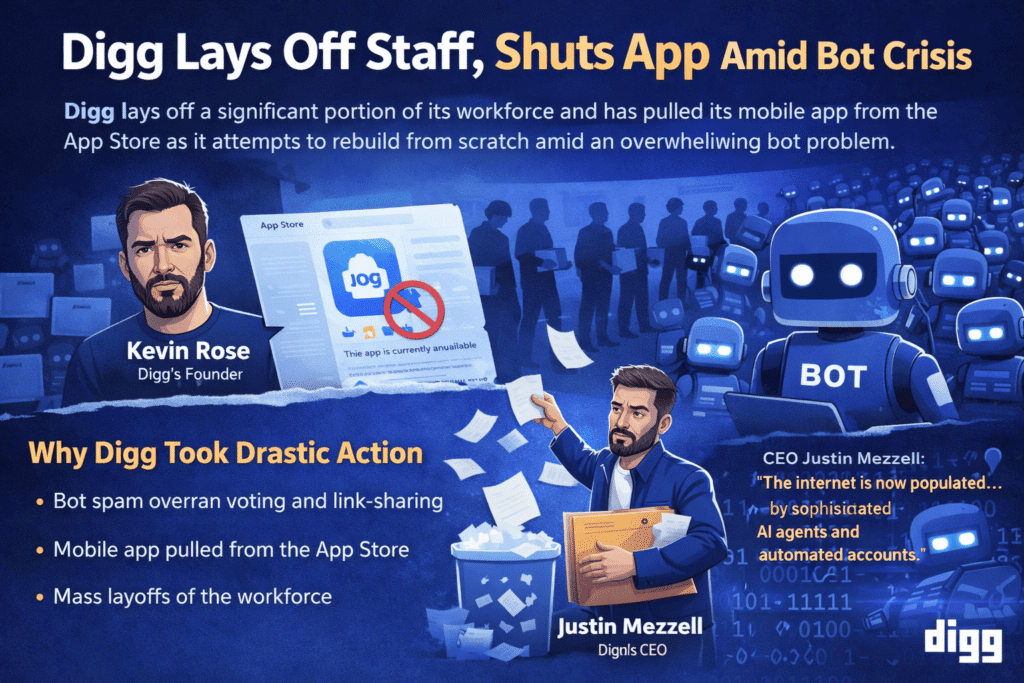 Digg lays off